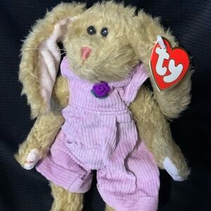 Ty Classic Jointed Bunny Rabbit, Iris